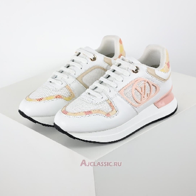 Buy Louis Vuitton LV Neo Run Away Sneaker White Pink Black Pink 1ACUGX Quality Reps Replicas Shoes