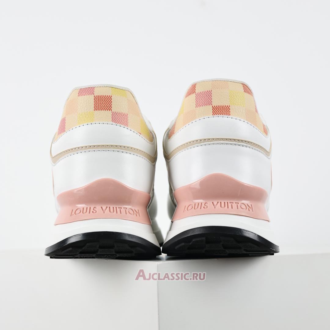 New Louis Vuitton LV Neo Run Away Sneaker "White Pink Black" 1ACUGX Shoes