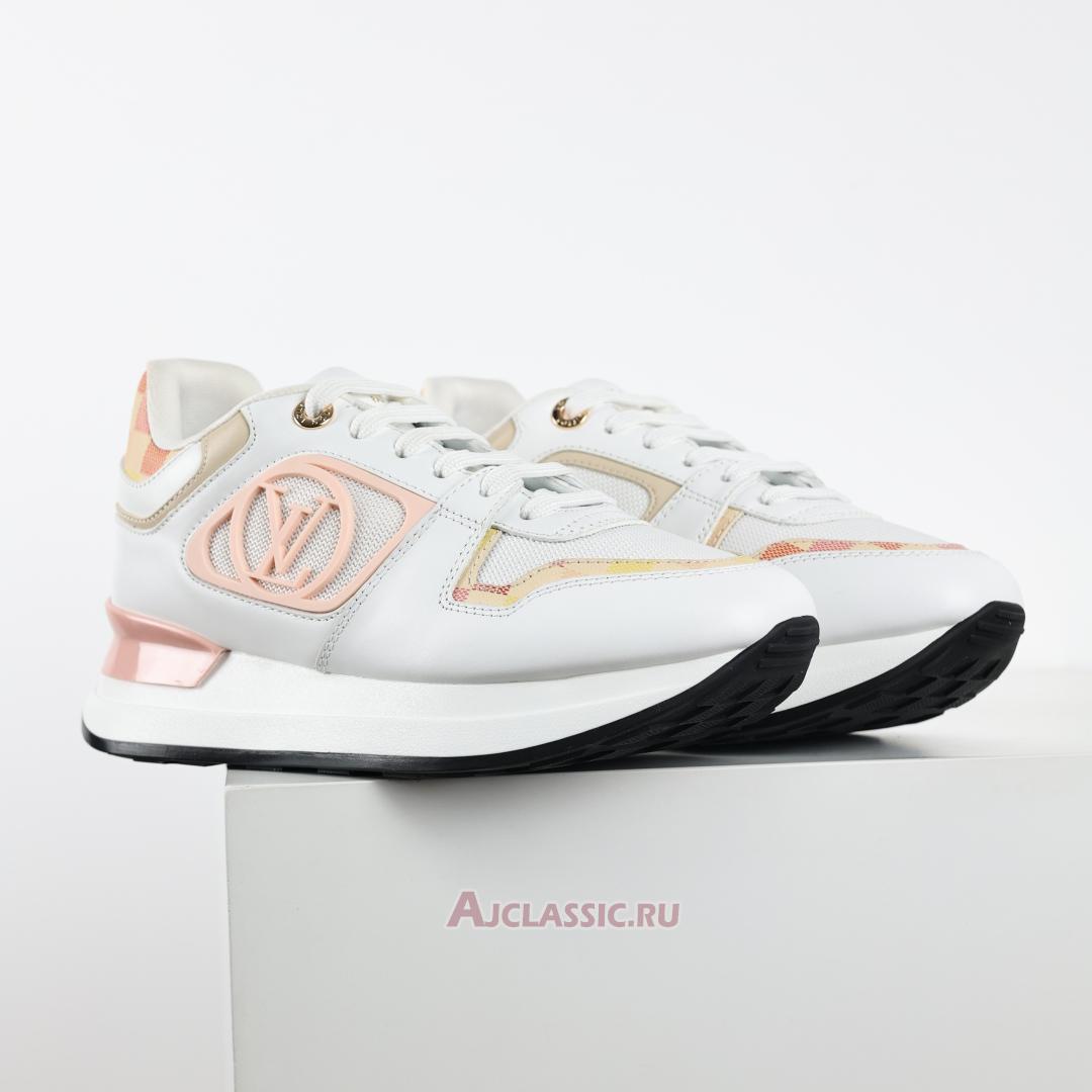 New Louis Vuitton LV Neo Run Away Sneaker "White Pink Black" 1ACUGX Shoes