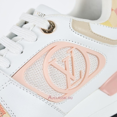 Buy Louis Vuitton LV Neo Run Away Sneaker White Pink Black Pink 1ACUGX Quality Reps Replicas Shoes