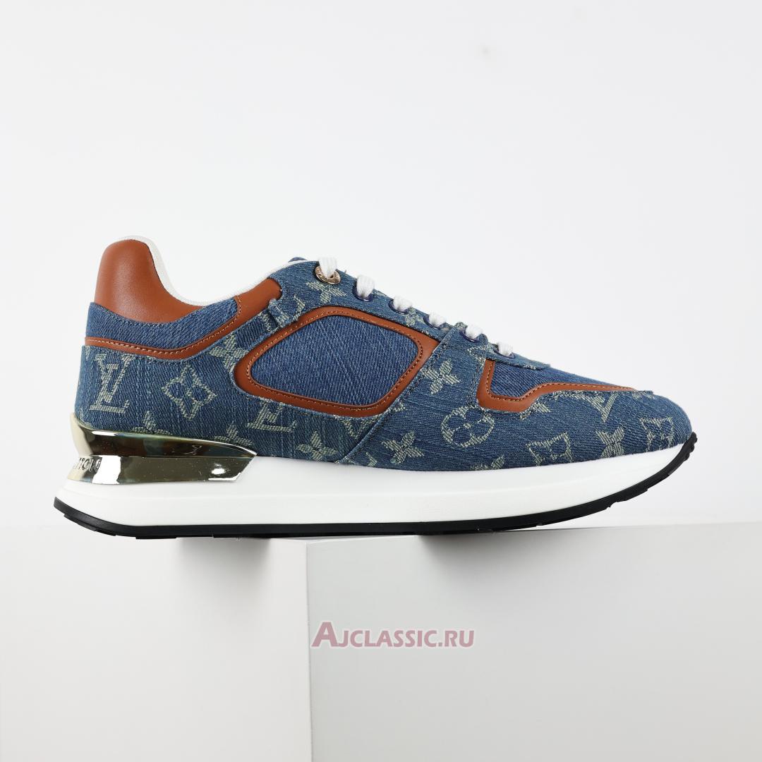 New Louis Vuitton LV Neo Run Away Sneaker "Blue Denim Brown" 1ACHR1 Shoes