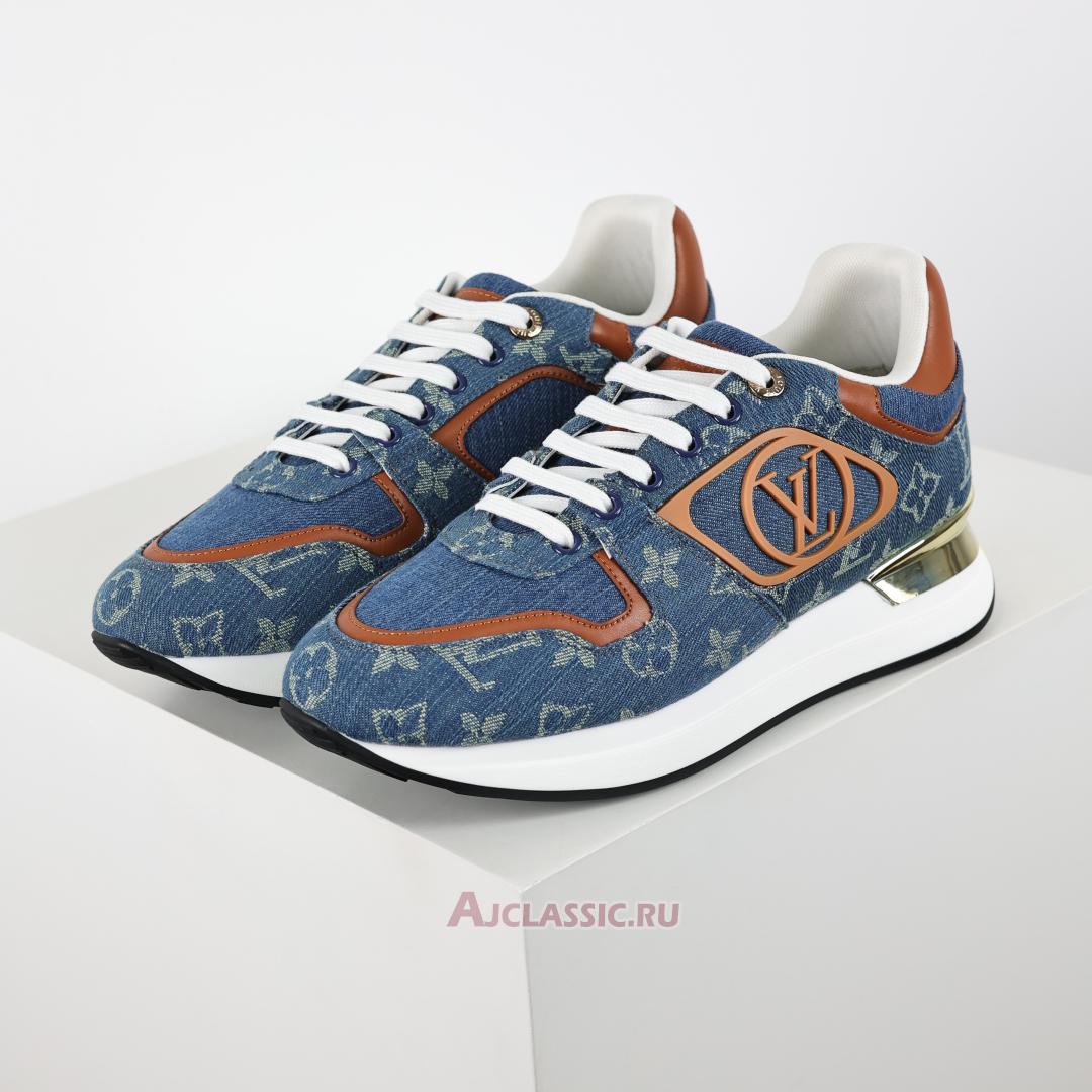 New Louis Vuitton LV Neo Run Away Sneaker "Blue Denim Brown" 1ACHR1 Shoes