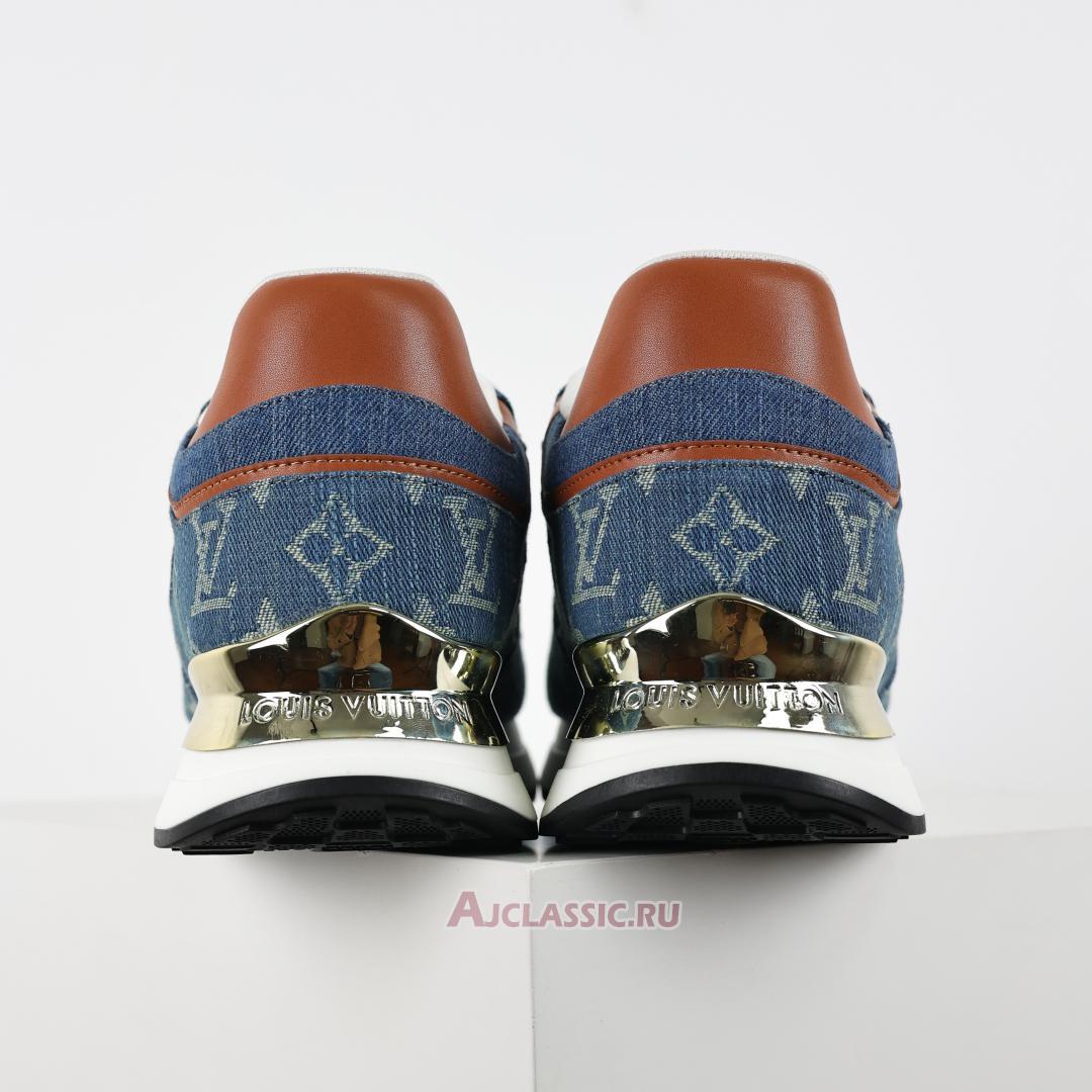 New Louis Vuitton LV Neo Run Away Sneaker "Blue Denim Brown" 1ACHR1 Shoes