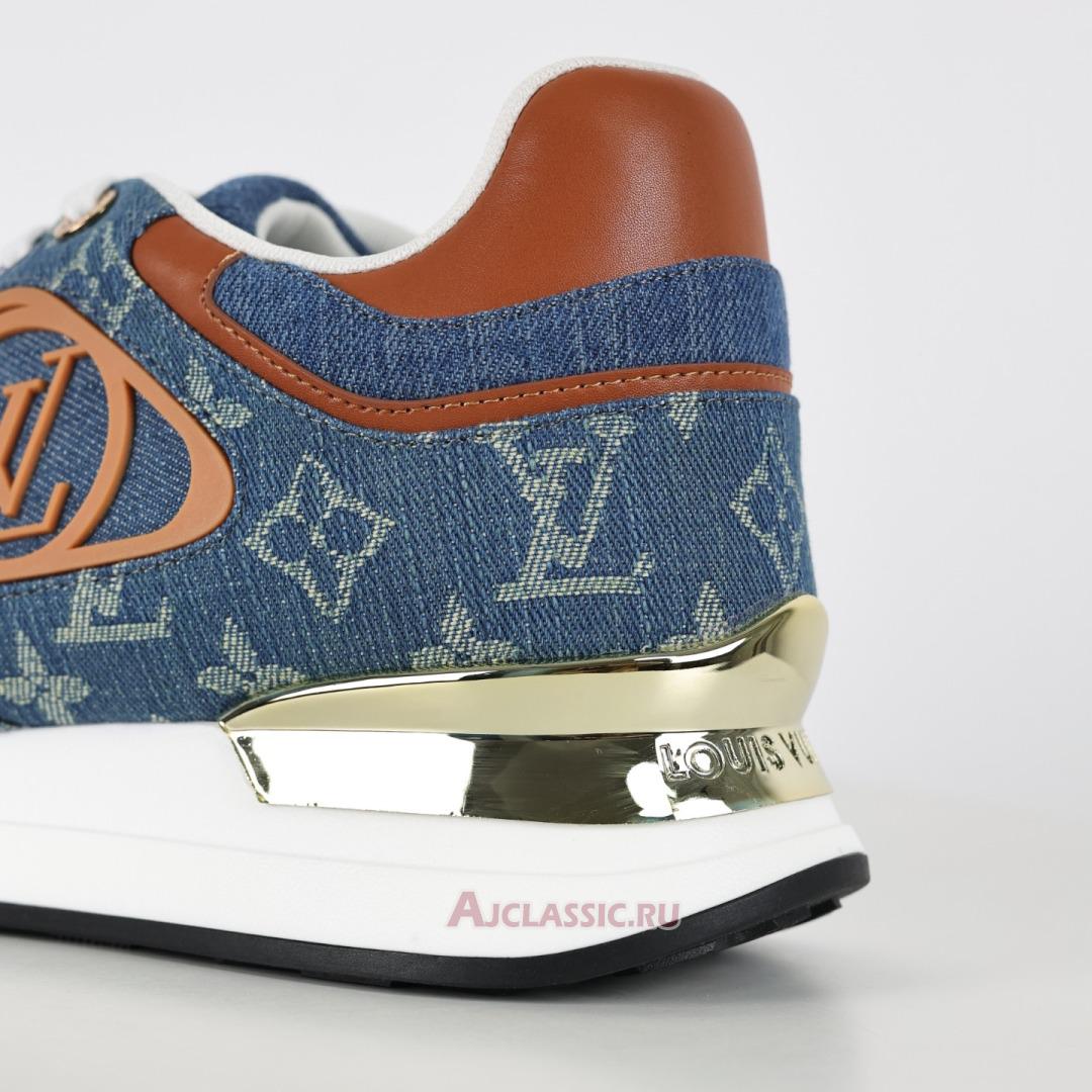 New Louis Vuitton LV Neo Run Away Sneaker "Blue Denim Brown" 1ACHR1 Shoes