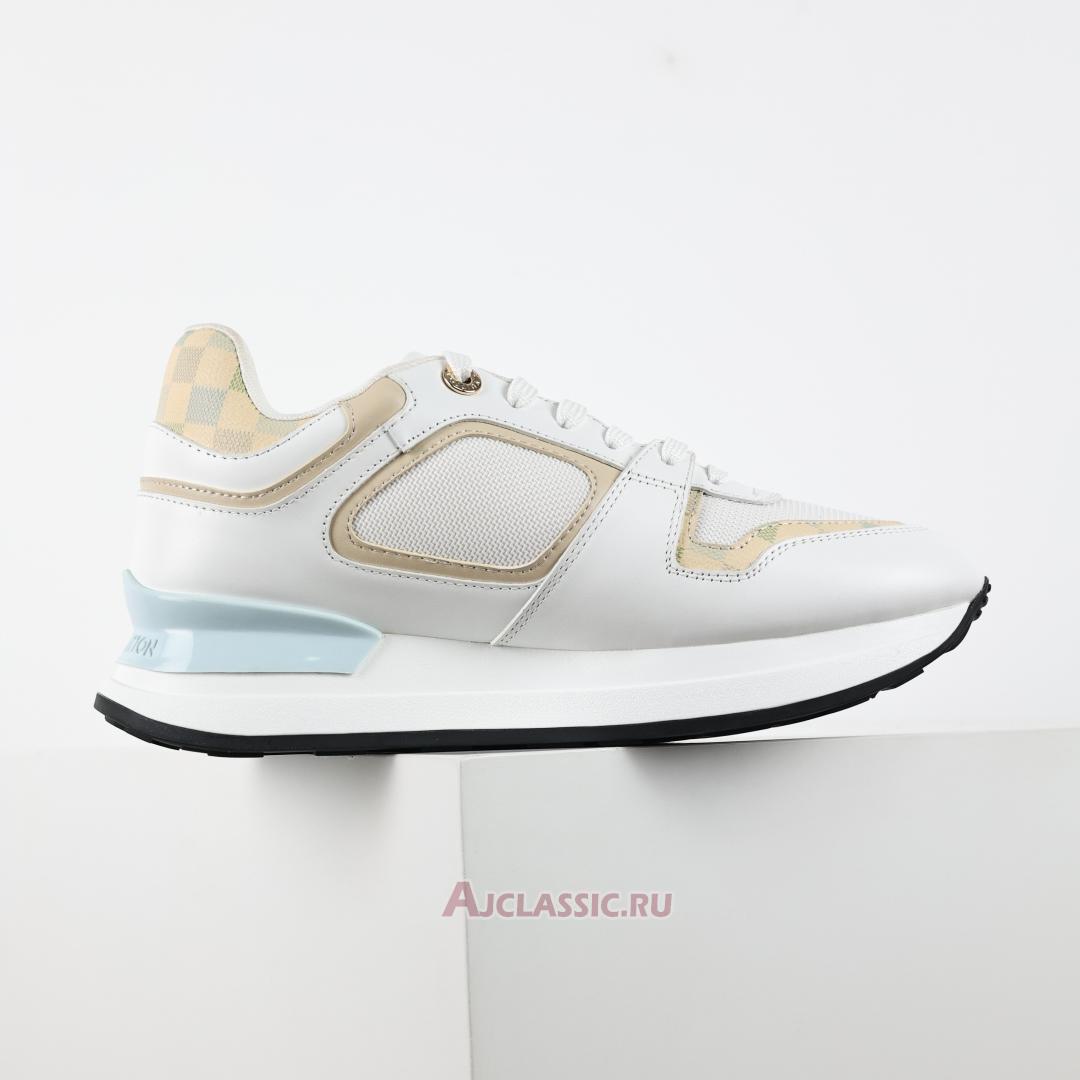 New Louis Vuitton LV Neo Run Away Sneaker "White Light Blue" 1ACUGD Shoes