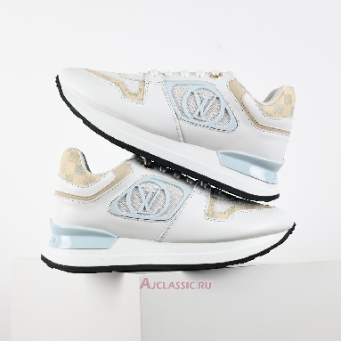 Buy Louis Vuitton LV Neo Run Away Sneaker White Light Blue White 1ACUGD Quality Reps Replicas Shoes