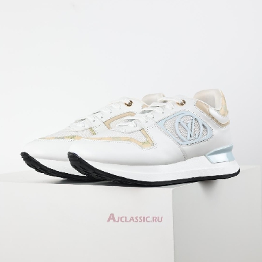 Buy Louis Vuitton LV Neo Run Away Sneaker White Light Blue White 1ACUGD Quality Reps Replicas Shoes