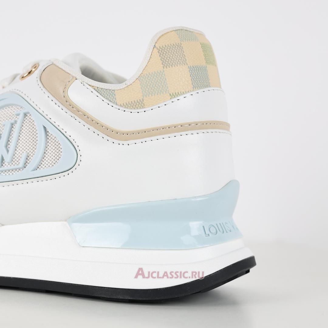 New Louis Vuitton LV Neo Run Away Sneaker "White Light Blue" 1ACUGD Shoes