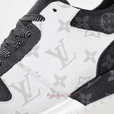 Buy Louis Vuitton LV Run Away Sneaker White Dark Gray Monogram Eclipse Grey 1A8UZN Quality Reps Replicas Shoes