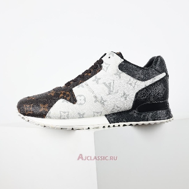 Buy Louis Vuitton LV Run Away Sneaker Tri-Color Brown 1A3N7W Quality Reps Replicas Shoes