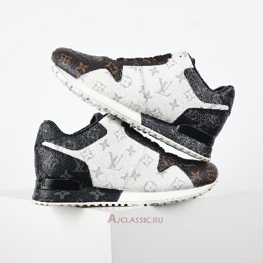Buy Louis Vuitton LV Run Away Sneaker Tri-Color Brown 1A3N7W Quality Reps Replicas Shoes