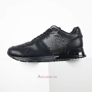 Buy Louis Vuitton LV Run Away Sneaker Black Iridescent Black 1A8KJG Quality Reps Replicas Shoes