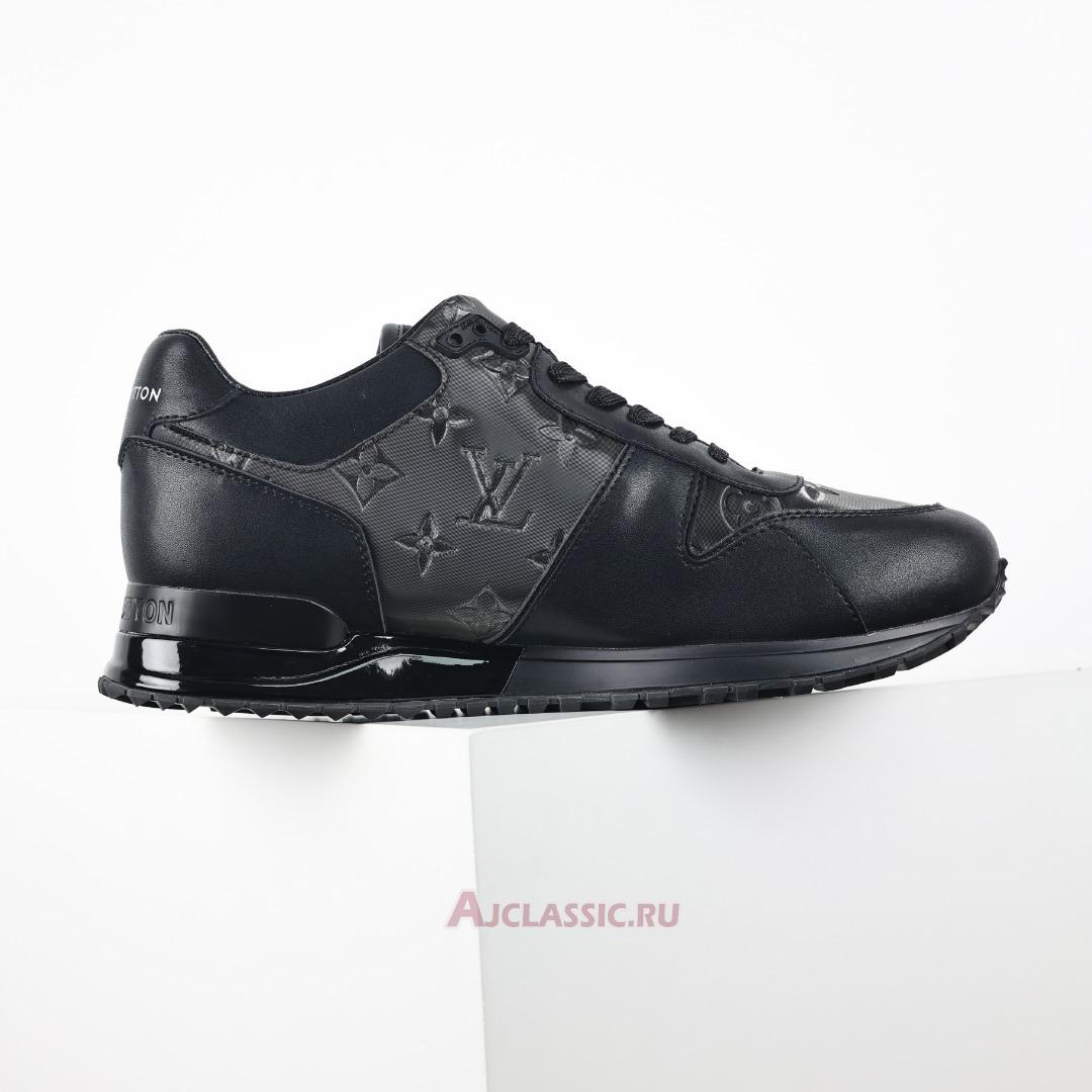 New Louis Vuitton LV Run Away Sneaker "Black Iridescent" 1A8KJG Shoes