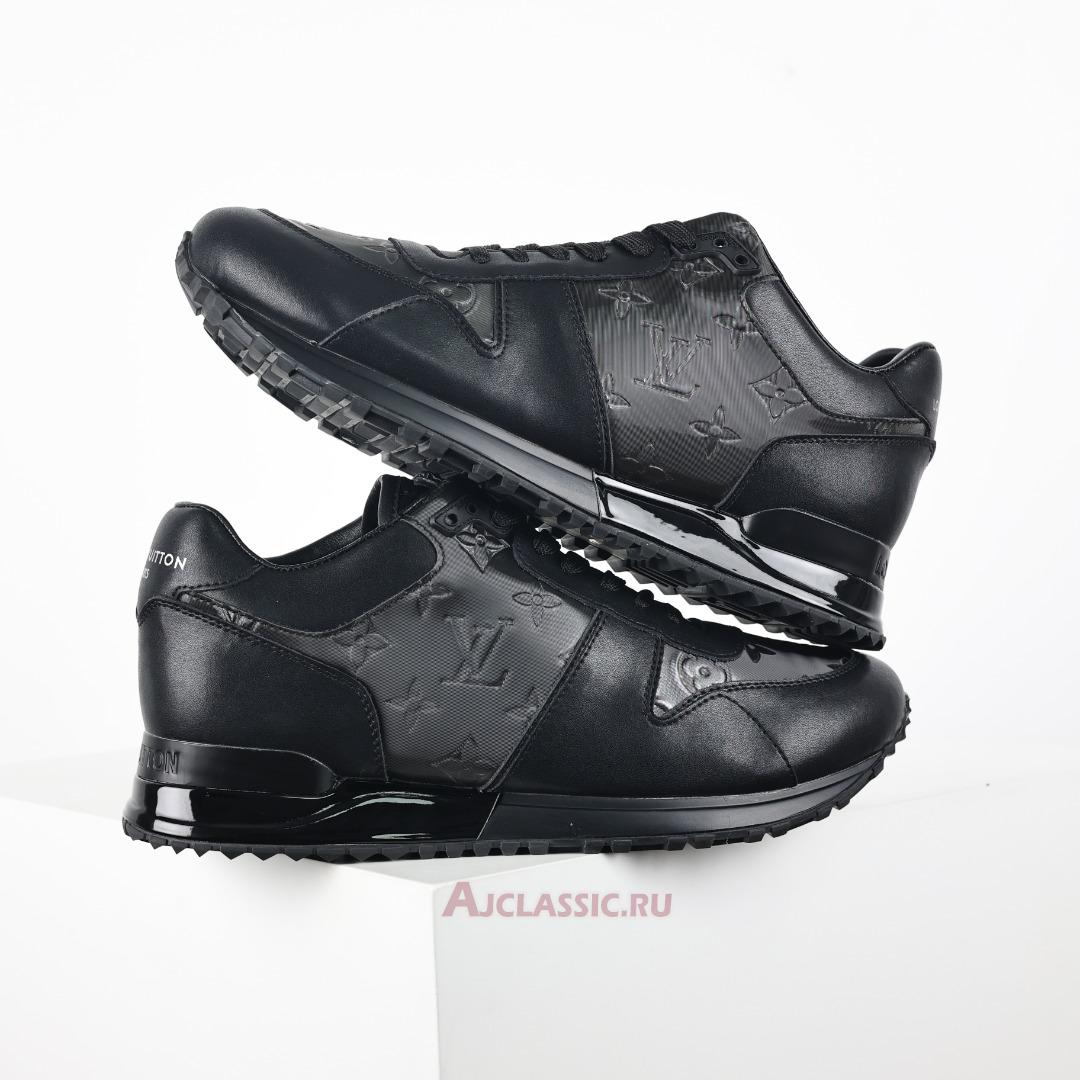 New Louis Vuitton LV Run Away Sneaker "Black Iridescent" 1A8KJG Shoes