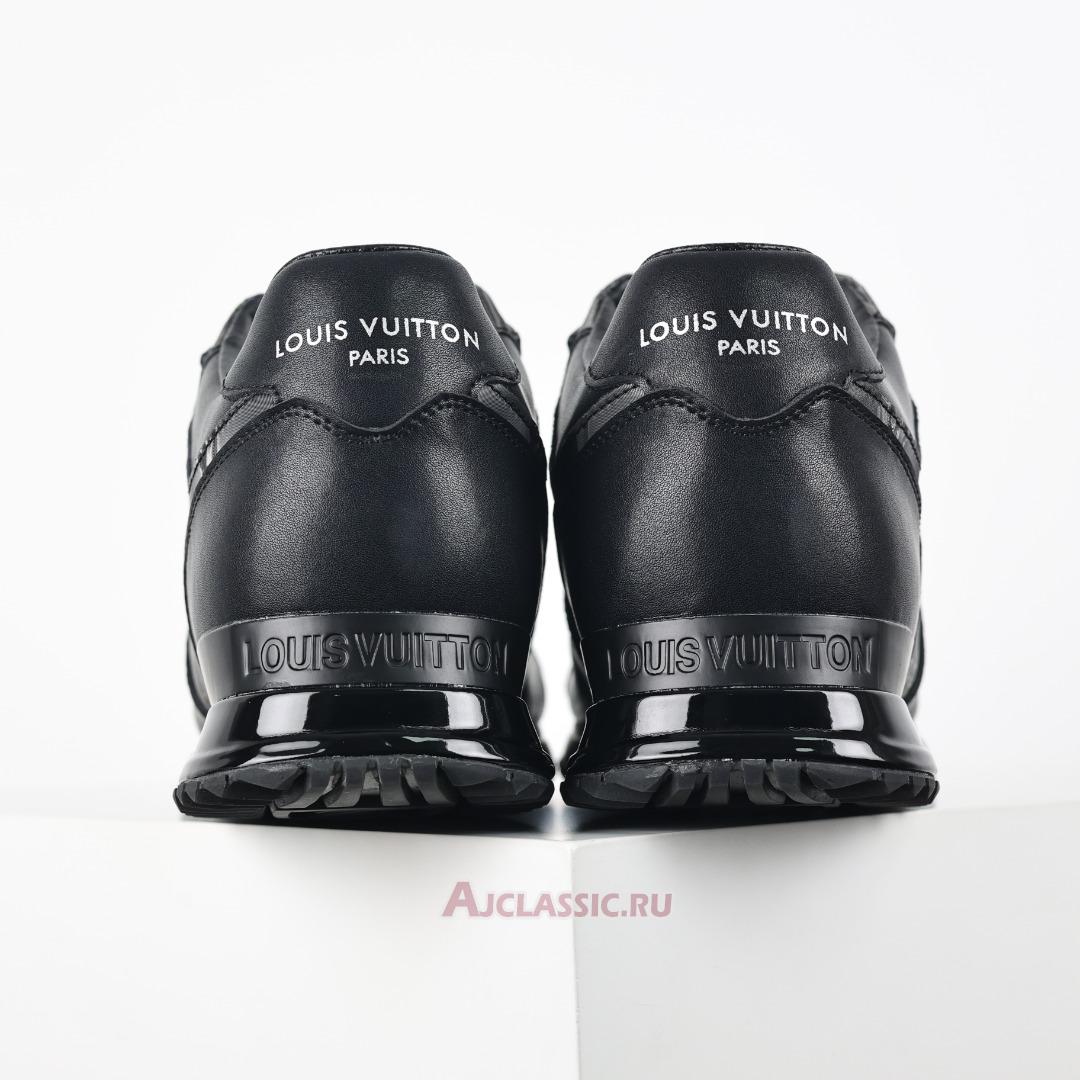 New Louis Vuitton LV Run Away Sneaker "Black Iridescent" 1A8KJG Shoes