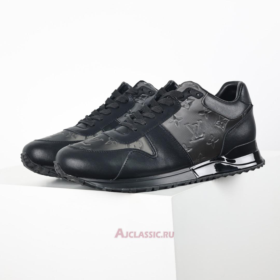 New Louis Vuitton LV Run Away Sneaker "Black Iridescent" 1A8KJG Shoes