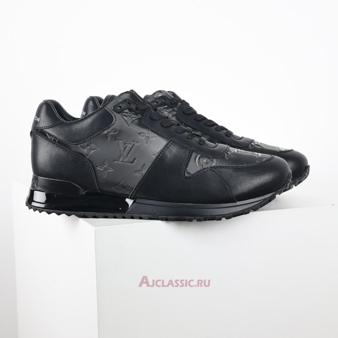 New Louis Vuitton LV Run Away Sneaker "Black Iridescent" 1A8KJG Shoes