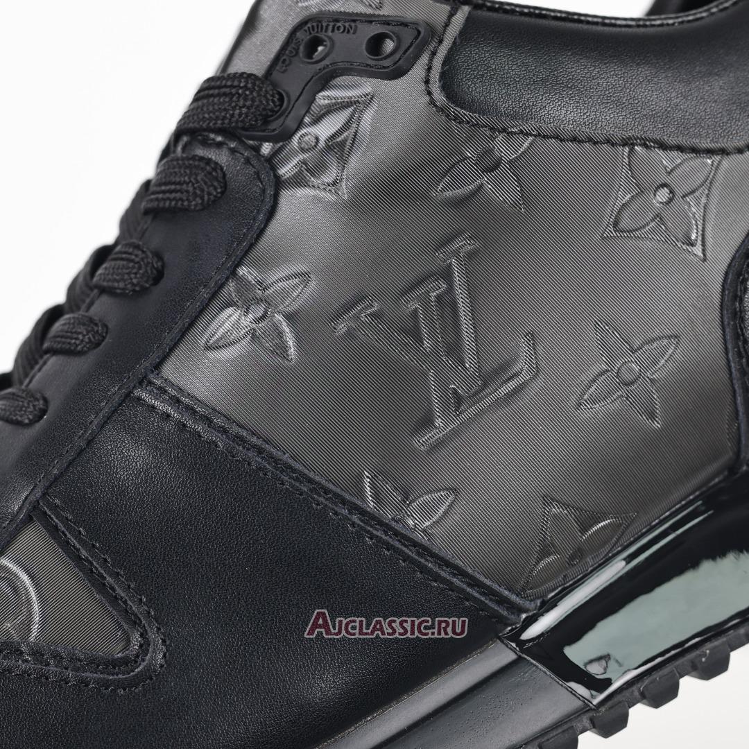 New Louis Vuitton LV Run Away Sneaker "Black Iridescent" 1A8KJG Shoes