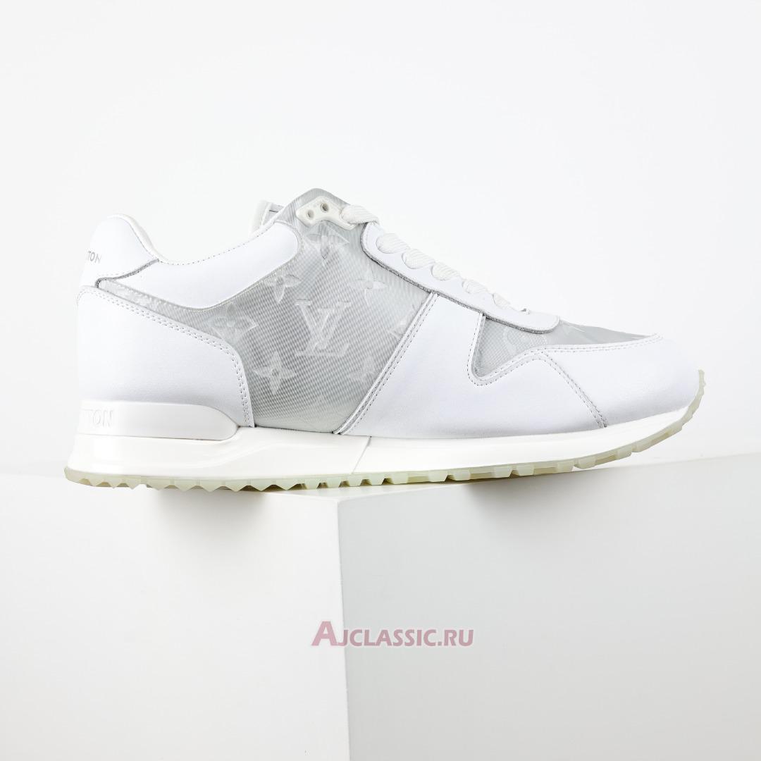 New Louis Vuitton LV Run Away Sneaker "White Iridescent" 1A7WFB Shoes
