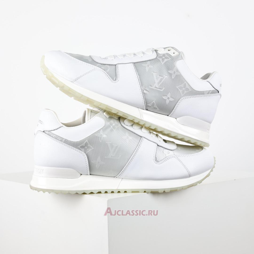 New Louis Vuitton LV Run Away Sneaker "White Iridescent" 1A7WFB Shoes
