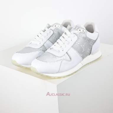 Buy Louis Vuitton LV Run Away Sneaker White Iridescent White 1A7WFB Quality Reps Replicas Shoes