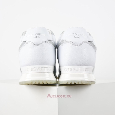 Buy Louis Vuitton LV Run Away Sneaker White Iridescent White 1A7WFB Quality Reps Replicas Shoes