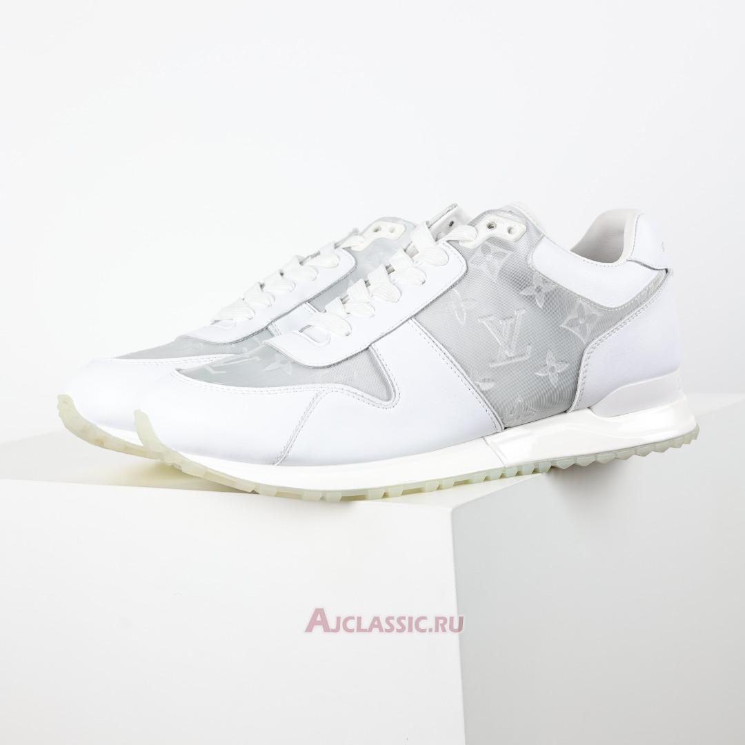 New Louis Vuitton LV Run Away Sneaker "White Iridescent" 1A7WFB Shoes