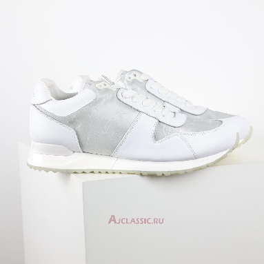 Buy Louis Vuitton LV Run Away Sneaker White Iridescent White 1A7WFB Quality Reps Replicas Shoes