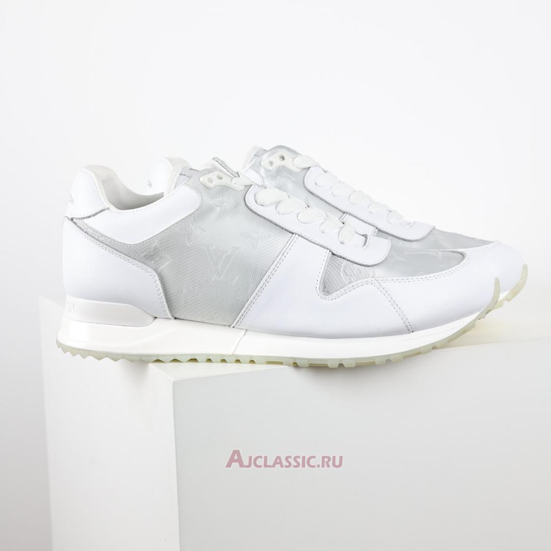 New Louis Vuitton LV Run Away Sneaker "White Iridescent" 1A7WFB Shoes
