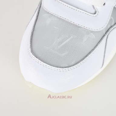 Buy Louis Vuitton LV Run Away Sneaker White Iridescent White 1A7WFB Quality Reps Replicas Shoes