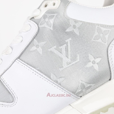 Buy Louis Vuitton LV Run Away Sneaker White Iridescent White 1A7WFB Quality Reps Replicas Shoes