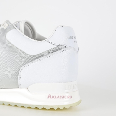 Buy Louis Vuitton LV Run Away Sneaker White Iridescent White 1A7WFB Quality Reps Replicas Shoes