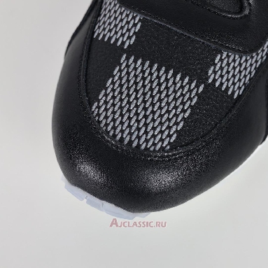Buy Louis Vuitton LV Run Away Sneaker Black with White Plaid Black 1AANN3 Quality Reps Replicas Shoes