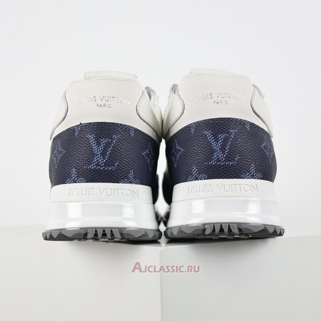 New Louis Vuitton LV Run Away Sneaker "White Navy Blue" 1ADG4A Shoes