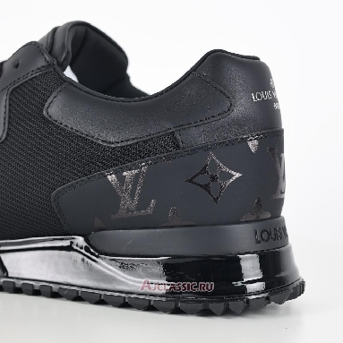 Buy Louis Vuitton LV Run Away Sneaker Black Mesh with Monogram Deco Black 1A9FFE Quality Reps Replicas Shoes