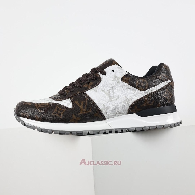 Buy Louis Vuitton LV Run Away Sneaker Macassar Monogram Brown 1ADET9 Quality Reps Replicas Shoes
