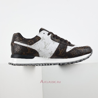 Buy Louis Vuitton LV Run Away Sneaker Macassar Monogram Brown 1ADET9 Quality Reps Replicas Shoes