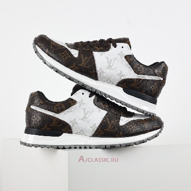 Buy Louis Vuitton LV Run Away Sneaker Macassar Monogram Brown 1ADET9 Quality Reps Replicas Shoes