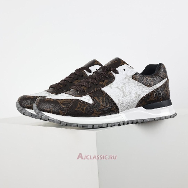 Buy Louis Vuitton LV Run Away Sneaker Macassar Monogram Brown 1ADET9 Quality Reps Replicas Shoes