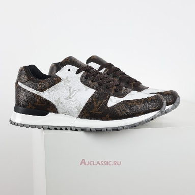Buy Louis Vuitton LV Run Away Sneaker Macassar Monogram Brown 1ADET9 Quality Reps Replicas Shoes