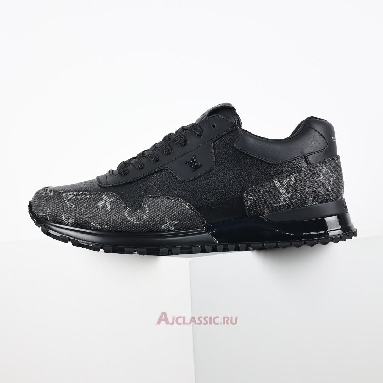 Buy Louis Vuitton LV Run Away Sneaker Black Gray Monogram Black 1ADG65 Quality Reps Replicas Shoes