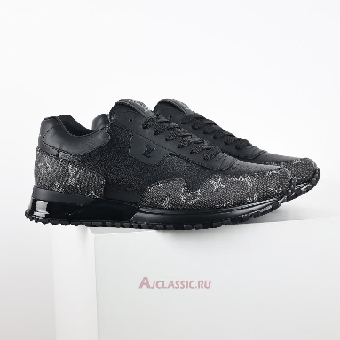 Buy Louis Vuitton LV Run Away Sneaker Black Gray Monogram Black 1ADG65 Quality Reps Replicas Shoes