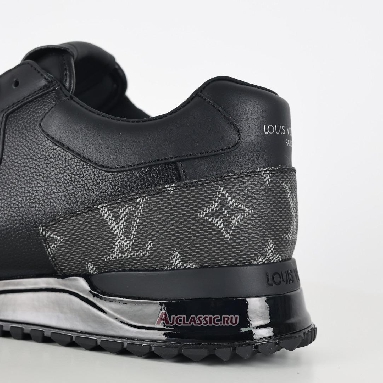 Buy Louis Vuitton LV Run Away Sneaker Black Gray Monogram Black 1ADG65 Quality Reps Replicas Shoes