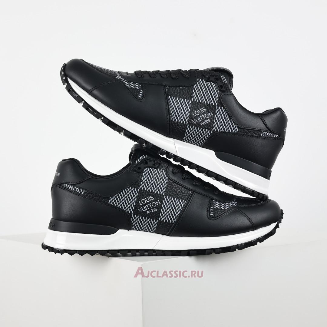 New Louis Vuitton LV Run Away Sneaker "Black White Damier" 1ACW1L Shoes