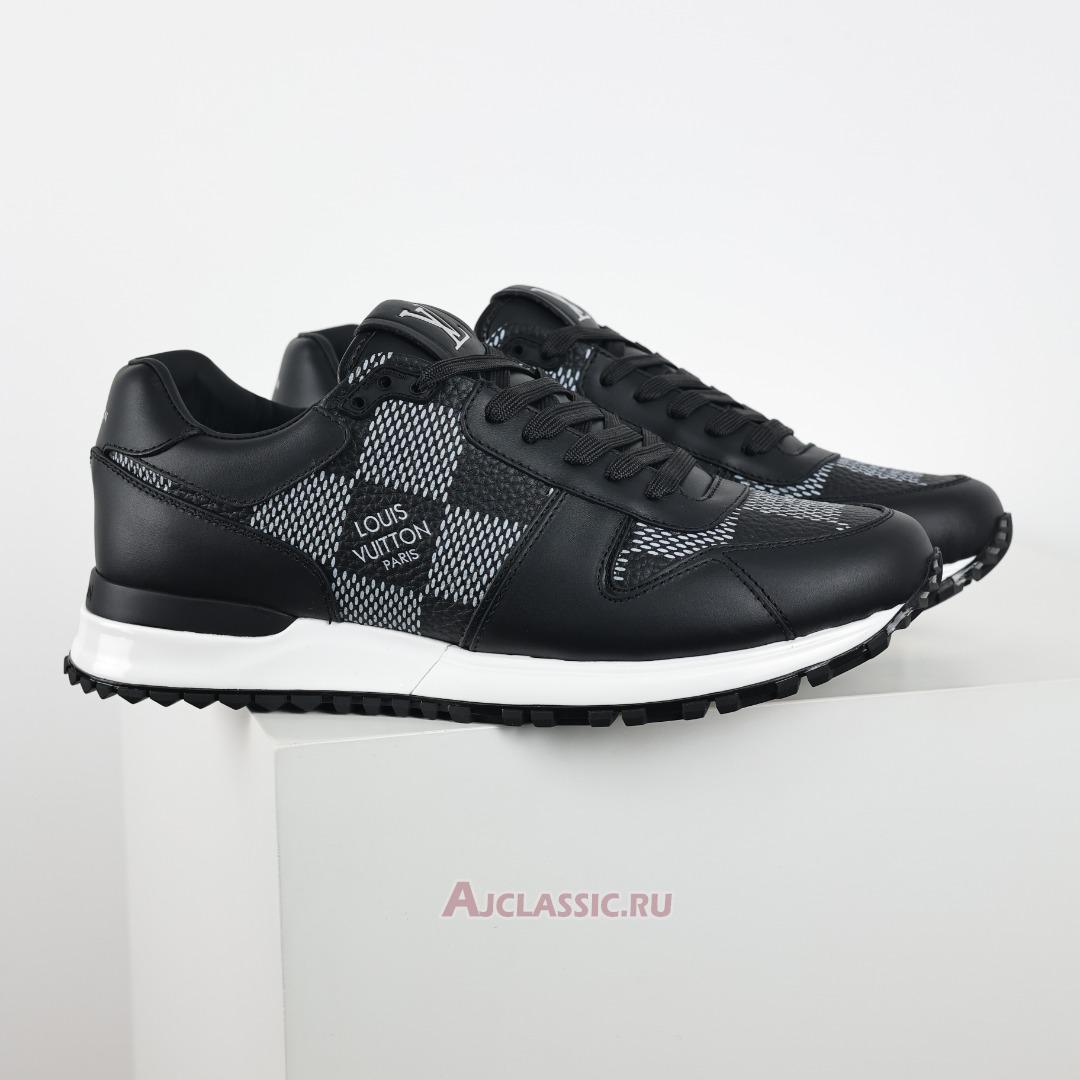 New Louis Vuitton LV Run Away Sneaker "Black White Damier" 1ACW1L Shoes