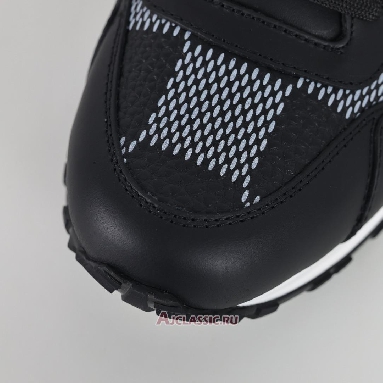 Buy Louis Vuitton LV Run Away Sneaker Black White Damier Black 1ACW1L Quality Reps Replicas Shoes