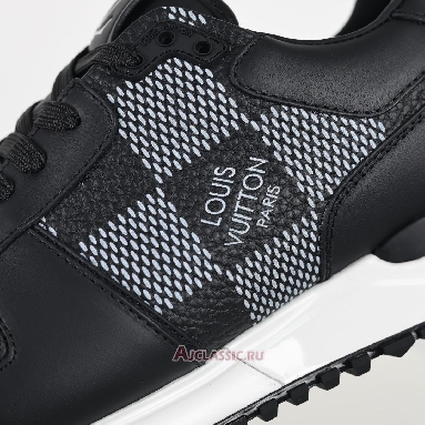 Buy Louis Vuitton LV Run Away Sneaker Black White Damier Black 1ACW1L Quality Reps Replicas Shoes