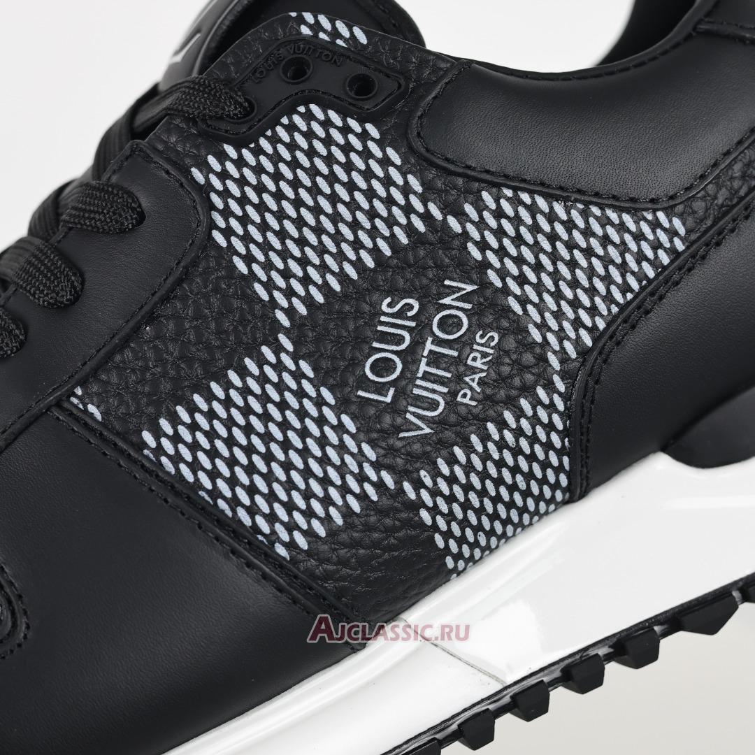New Louis Vuitton LV Run Away Sneaker "Black White Damier" 1ACW1L Shoes