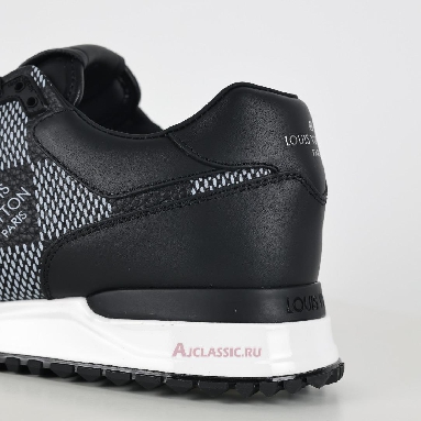 Buy Louis Vuitton LV Run Away Sneaker Black White Damier Black 1ACW1L Quality Reps Replicas Shoes