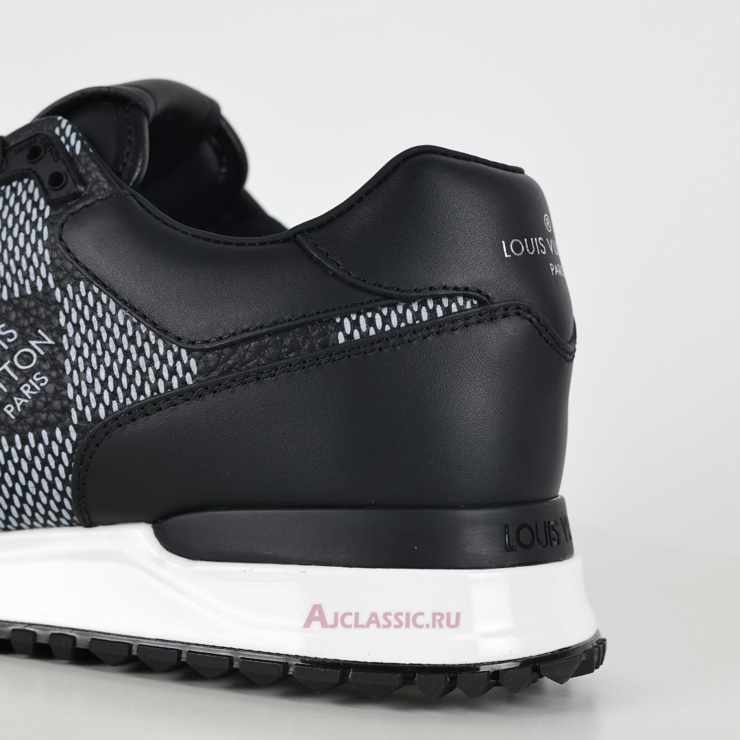 New Louis Vuitton LV Run Away Sneaker "Black White Damier" 1ACW1L Shoes